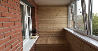 Отделка, остекление, утепление балконов в Киселевске от 207 руб. м/2.